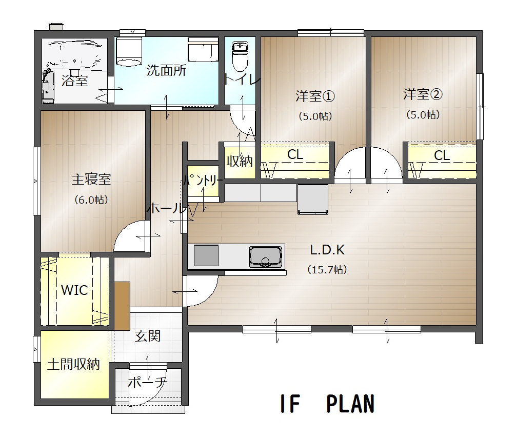今泉モデル間取り図